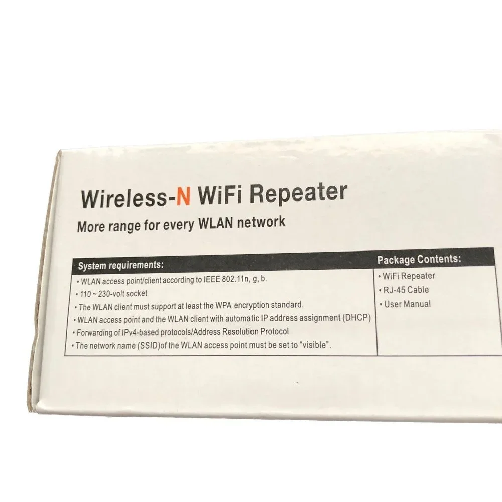 Unbranded Wireless-N WiFi Repeater New In Box Never Used